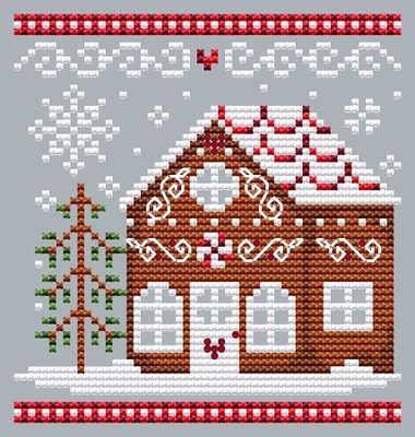 click here to view larger image of Gingerbread House 3 (chart)