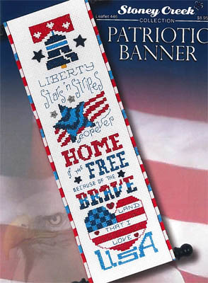 click here to view larger image of Patriotic Banner (chart)