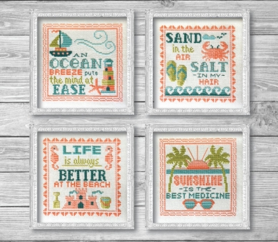 click here to view larger image of Summer Signs (4 designs) (chart)