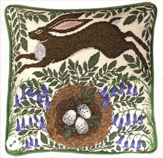 click here to view larger image of Spring Hare Tapestry (counted cross stitch kit)