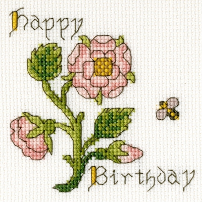 Rose - Happy Birthday Card