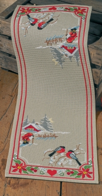 click here to view larger image of Christmas Night - Runner (counted cross stitch kit)