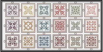 click here to view larger image of Symmetrical Squares From 1603 (chart)