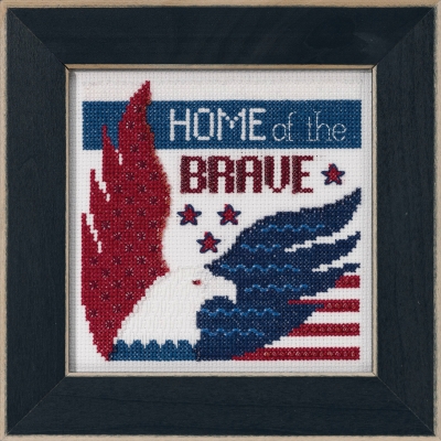 click here to view larger image of Home of the Brave (2019) (counted cross stitch kit)