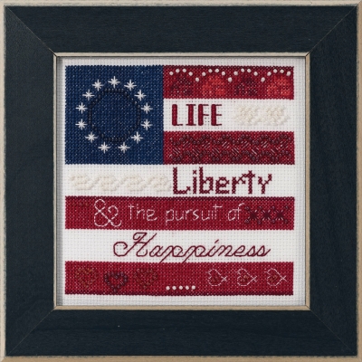 click here to view larger image of Life, Liberty (2019) (counted cross stitch kit)