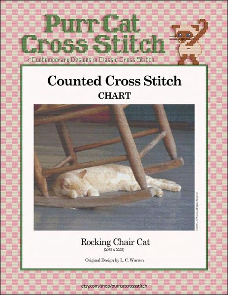 click here to view larger image of Rocking Chair Cat (chart)