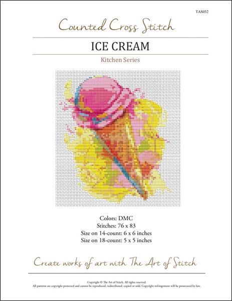 click here to view larger image of Kitchen Series - Ice Cream (chart)