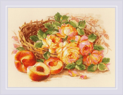 click here to view larger image of Juicy Peach (counted cross stitch kit)