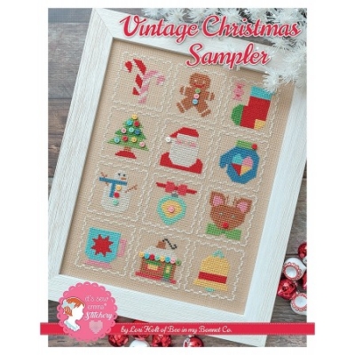 click here to view larger image of Vintage Christmas Sampler (chart)