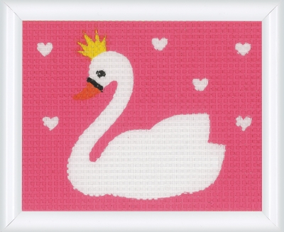 click here to view larger image of Swan (counted cross stitch kit)