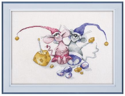 click here to view larger image of Peas and Bean (counted cross stitch kit)