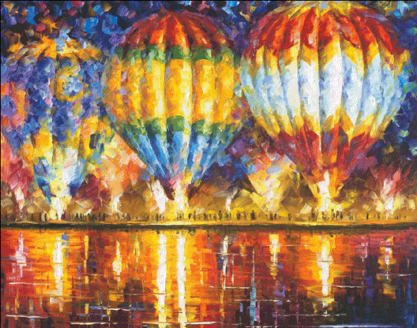 Balloon Reflections - Max Colors