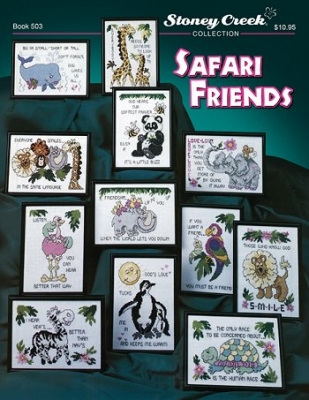 Safari Friends - Book (12 designs)
