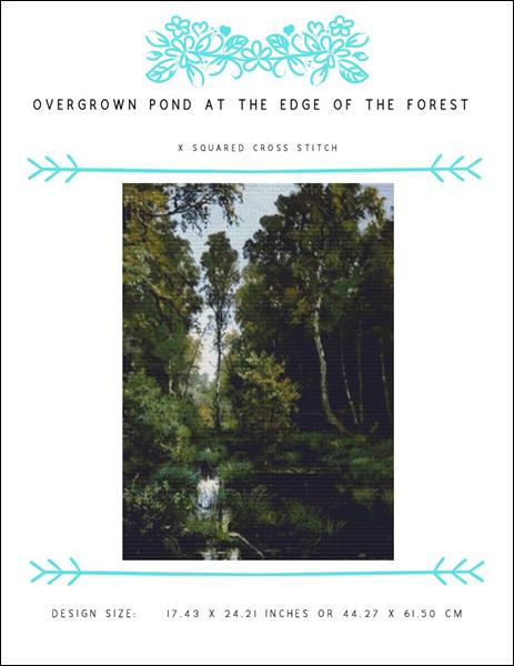 click here to view larger image of Overgrown Pond at the Edge of the Forest (chart)