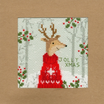 Xmas Deer - Christmas Card 