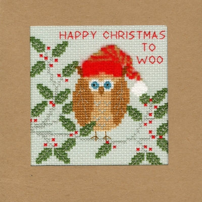 Xmas Owl - Christmas Card 
