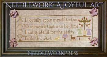 click here to view larger image of Needlework - A Joyful Art (chart)