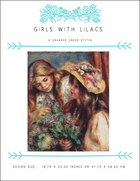 click here to view larger image of Girls with Lilacs (chart)