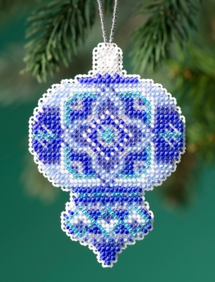 click here to view larger image of Azure Medallion (2019) (bead kit)