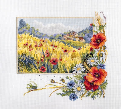 click here to view larger image of Summer Field (counted cross stitch kit)