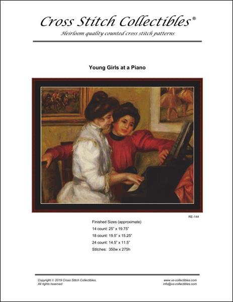 Young Girls At The Piano