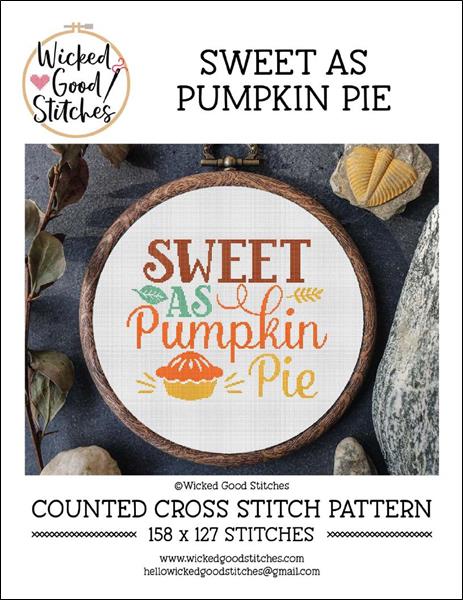 click here to view larger image of Sweet As Pumpkin Pie (chart)