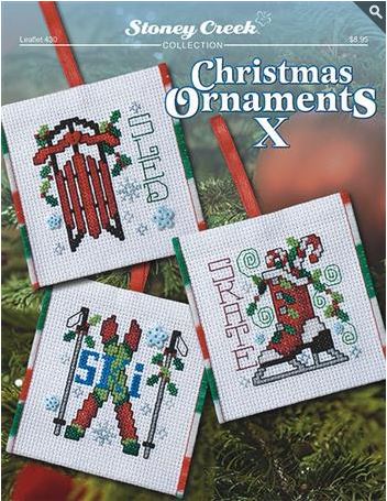 Christmas Ornaments X - 3 designs