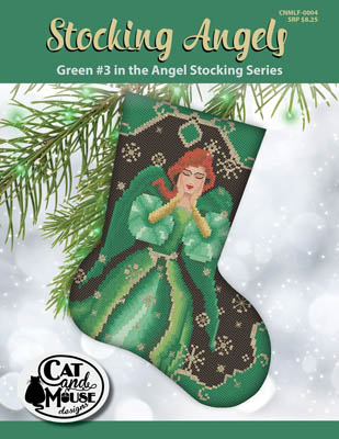 Stocking Angel 3 - Green in the Angel
