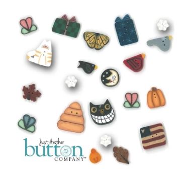 click here to view larger image of Kitty Cat Row Button Pack (buttons)