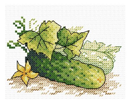 click here to view larger image of Fresh From the Garden (counted cross stitch kit)