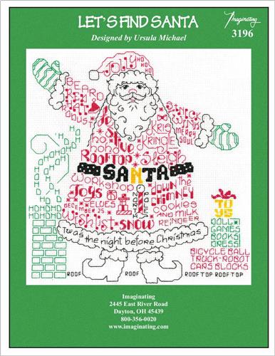 click here to view larger image of Let's Find Santa (chart)