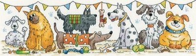 click here to view larger image of Dog Show, The (counted cross stitch kit)