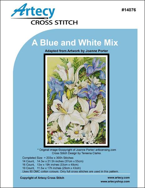 click here to view larger image of Blue and White Mix, A (chart)