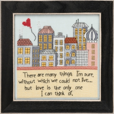 click here to view larger image of Love is the Only One (2019) (counted cross stitch kit)