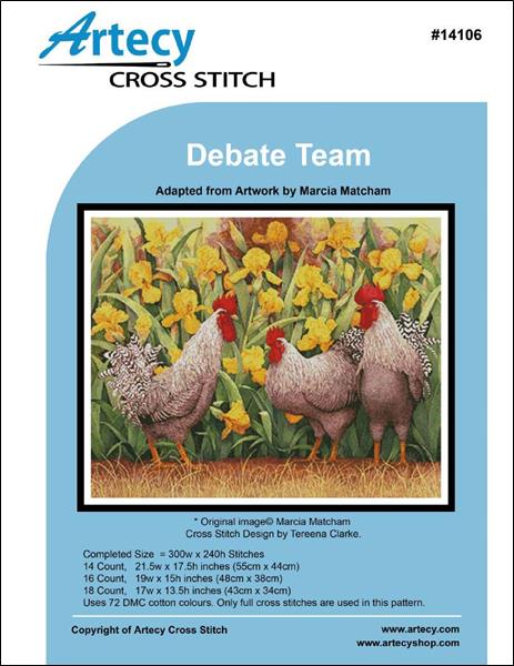 click here to view larger image of Debate Team (Marcia Matcham) (chart)