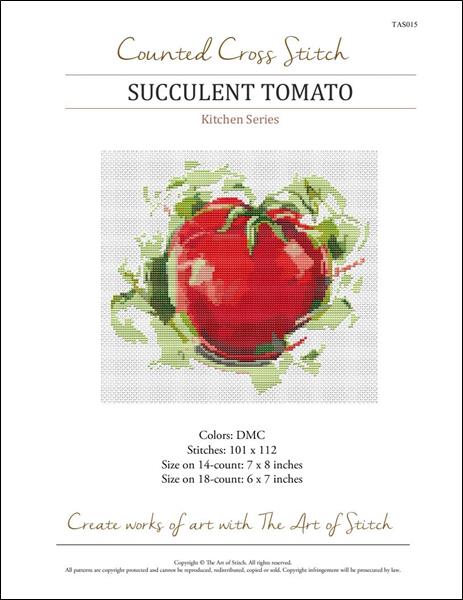 click here to view larger image of Kitchen Series - Succulent Tomato (chart)