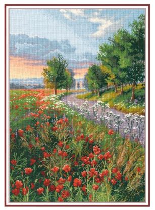 click here to view larger image of Morning on the Way (counted cross stitch kit)