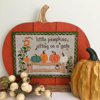 click here to view larger image of Five Little Pumpkins (chart)