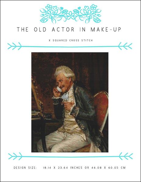 click here to view larger image of Old Actor in Make-Up, The (chart)