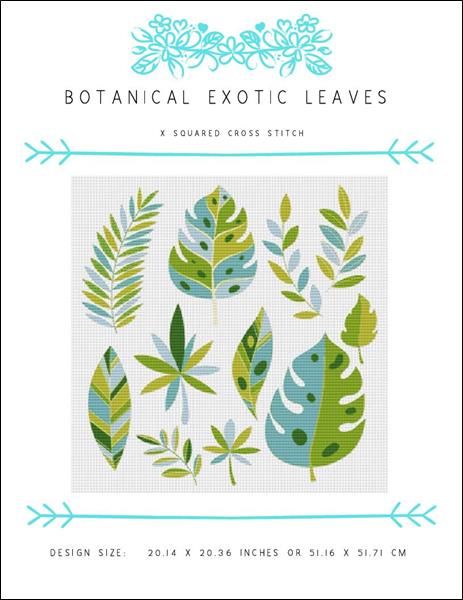 Botanical Exotic Leaves