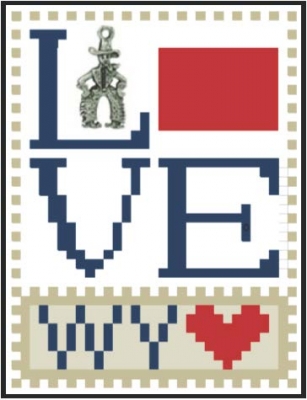 Love Bits States - Love Wyoming 