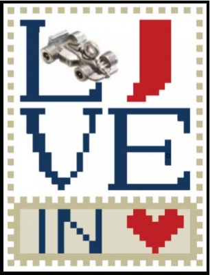 Love Bits States - Love Indiana