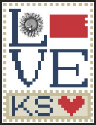 Love Bits States - Love Kansas 