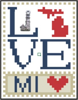 Love Bits States - Love Michigan 