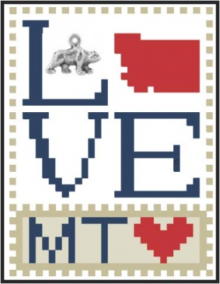 click here to view larger image of Love Bits States - Love Montana  (chart)