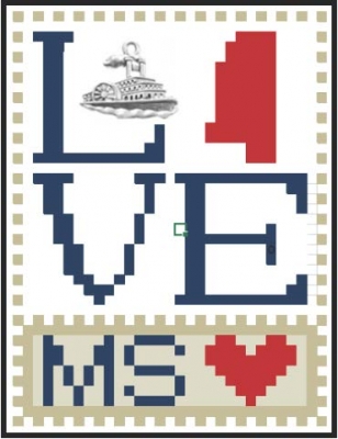 Love Bits States - Love Mississippi