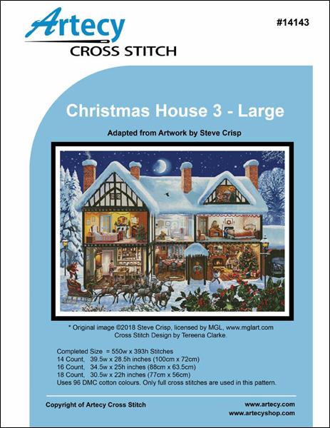 click here to view larger image of Christmas House 3 (Large) (chart)