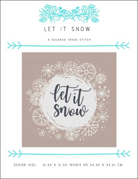 click here to view larger image of Let It Snow (chart)