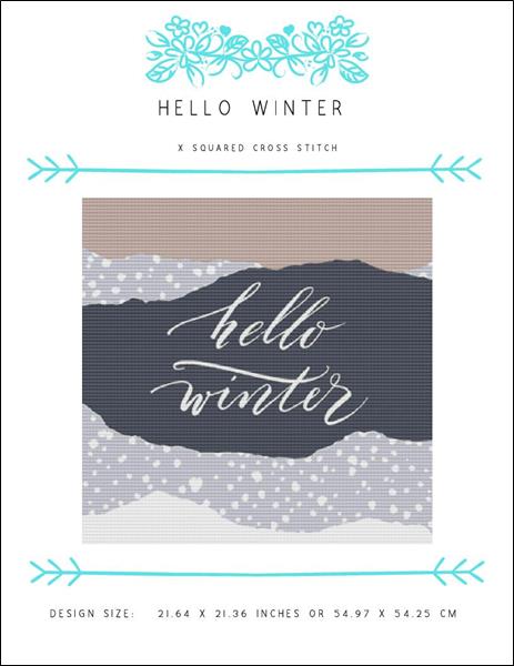 click here to view larger image of Hello Winter (chart)