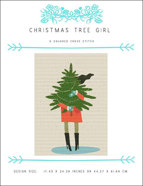 click here to view larger image of Christmas Tree Girl (chart)